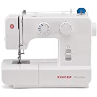 Singer 1409 Promise - Máquina de Coser Mecánica- 9 puntadas- 120 V- color Blanco